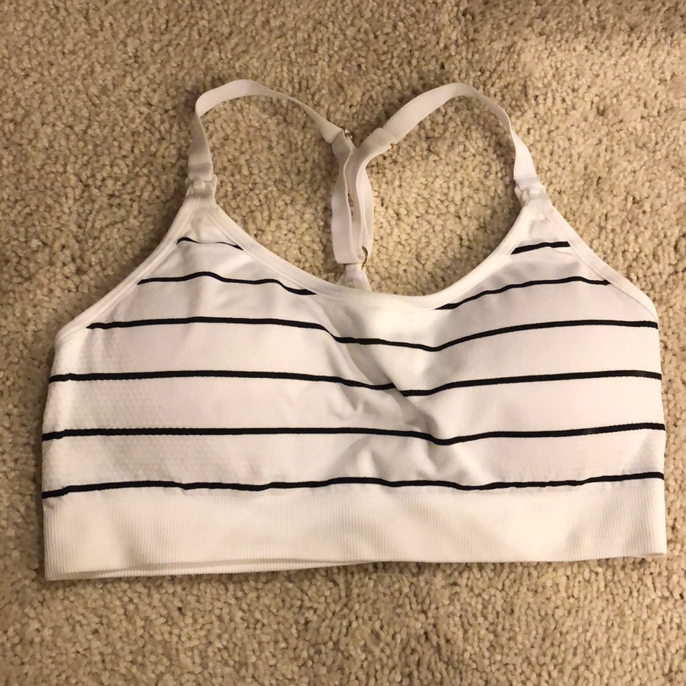 Rosy Pope Nursing Sports Bra